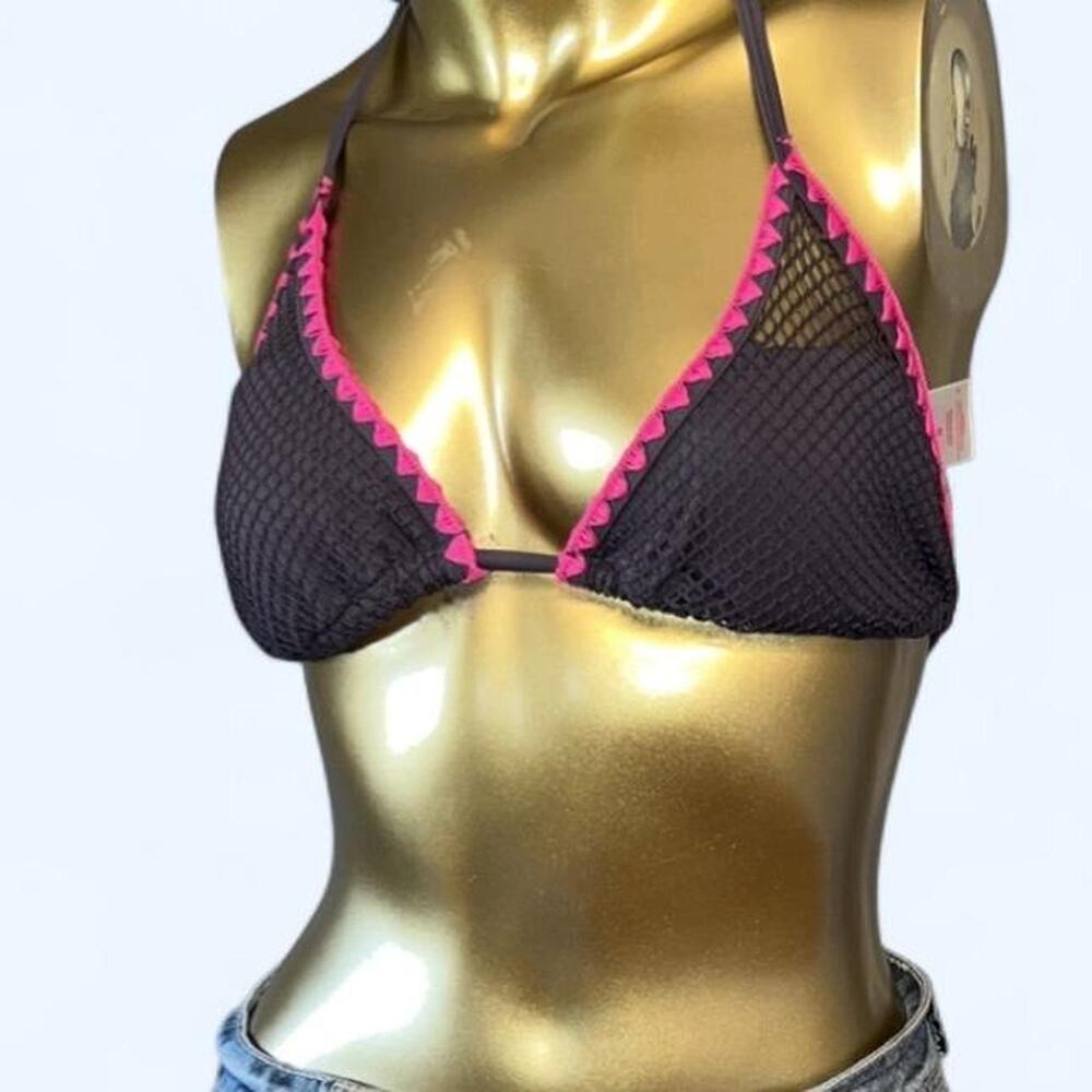Never worn knitted bikini top